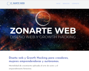 Zonarte Web | diseño y desarrollo web